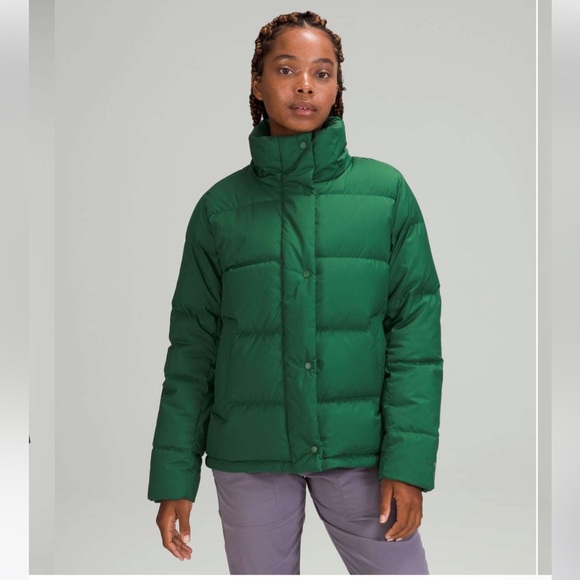 NWT Lululemon Wunder Puff Jacket / Everglade Green